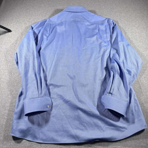 Charles Tyrwhitt Men's Shirt Long Sleeve Button Up 100% Cotton Slim Fit 18/37" - Picture 7 of 7